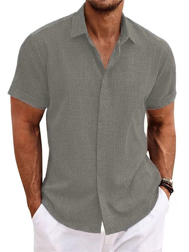 Casual Cotton Linen Shirt