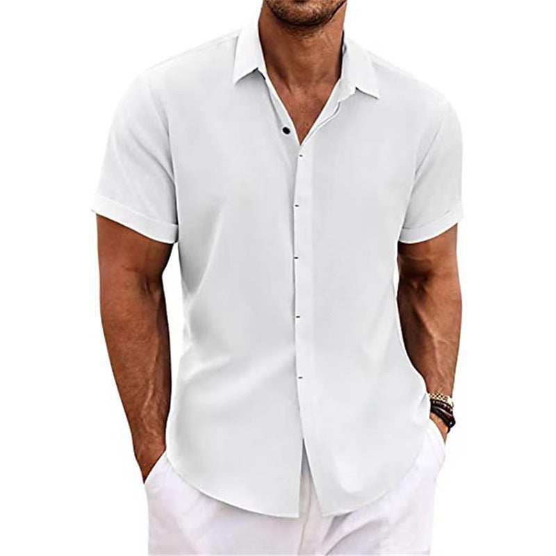 Casual Cotton Linen Shirt