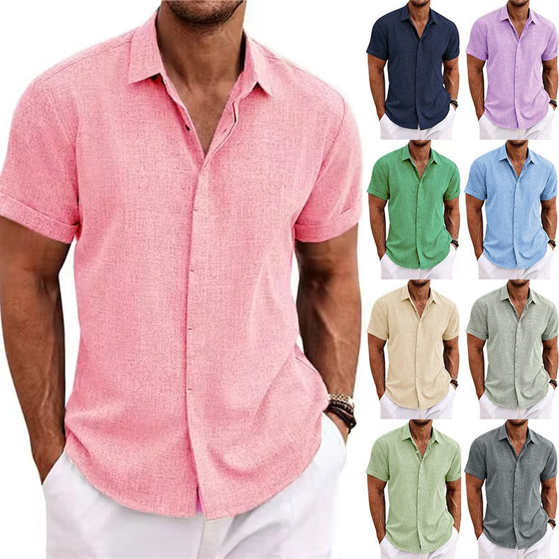 Casual Cotton Linen Shirt