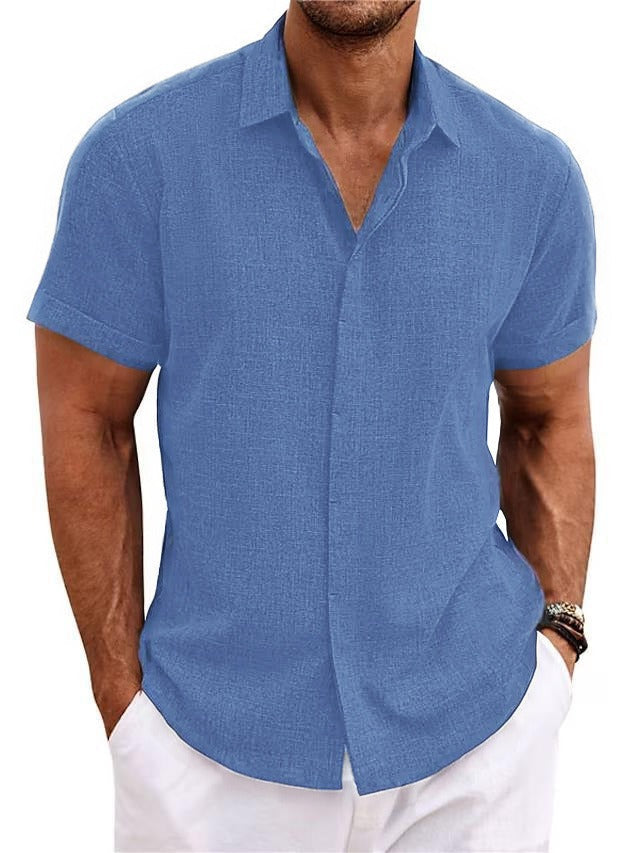 Casual Cotton Linen Shirt