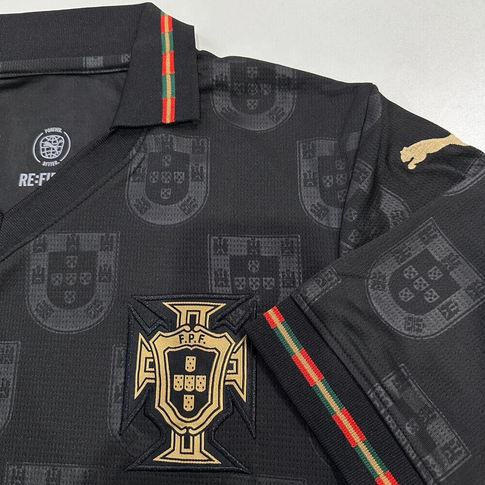 RONALDO #7 Portugal Special Edition Pantera Negra Jersey 2026 World Cup