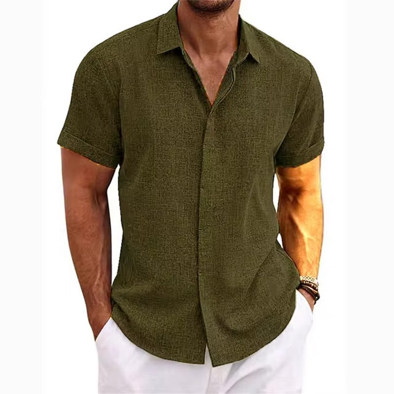 Casual Cotton Linen Shirt