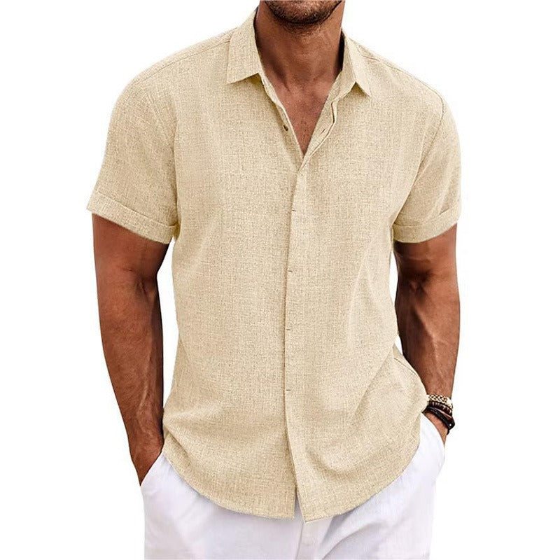 Casual Cotton Linen Shirt